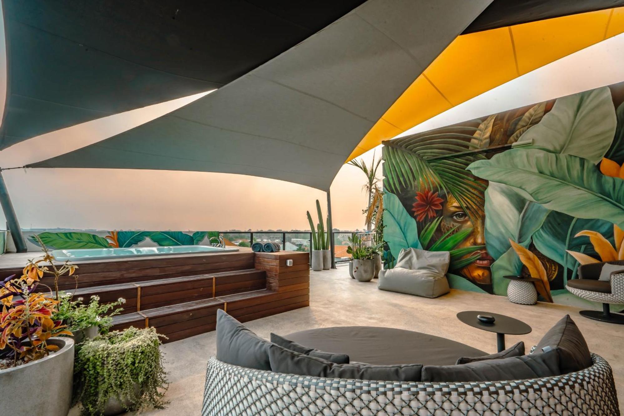 Onyx Beach Hotel Canggu Exterior foto